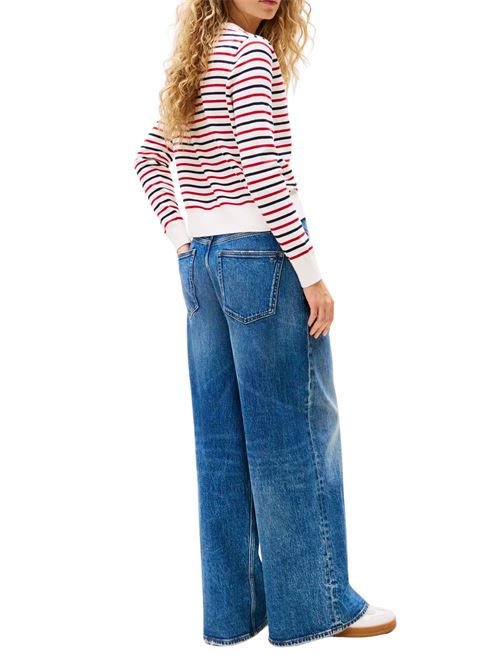 Maglioncino a righe in cotone Tommy Jeans | DW0DW198880FG